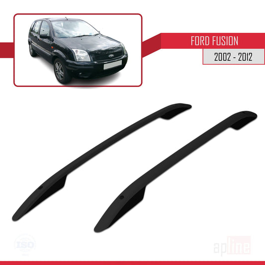 Compatibile con Ford Fusion 2002-2012 (Passo Corto L1/H1) Barre sul Tetto Portapacchi sul Tetto (Modello Adesivo) Nero