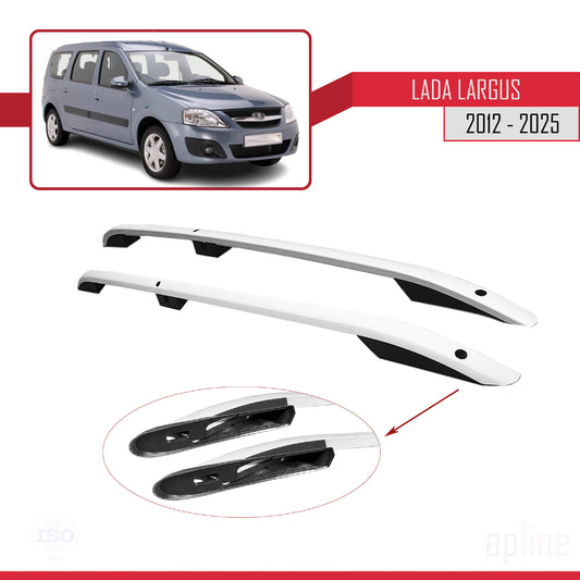Compatibile con Lada Largus 2012-2025 (Passo Corto L1/H1) Barre sul Tetto Portapacchi sul Tetto Grigo