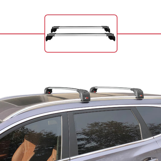 Compatibile con Chery Tiggo 8 Pro 2020-2024 ACE-2 Barre Tetto Portapacchi Auto Barre Portatutto Grigo Alluminio 2 Barre