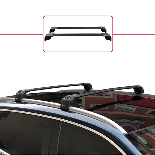 Compatibile con Togg T10X 2023-2025 ACE-2 Barre Tetto Portapacchi Auto Barre Portatutto Nero Alluminio 2 Barre