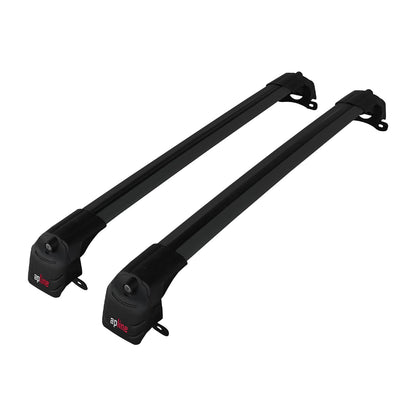 Compatibile con Honda CR-V 4 2012-2016 ACE-2 Barre portatutto per auto Portapacchi in alluminio nero 2 barre