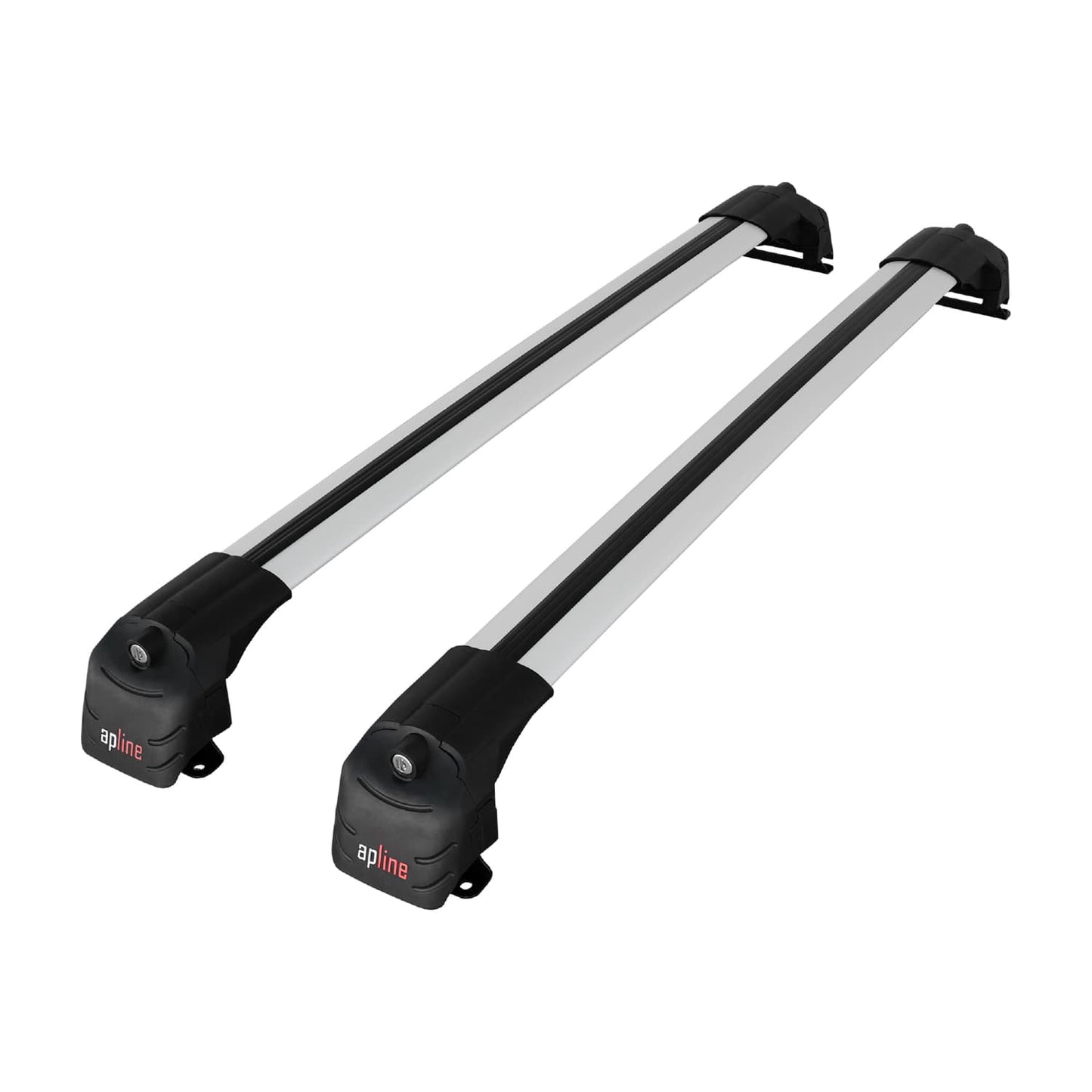 Compatibile con Honda CR-V 2 2002-2006 ACE-2 Barre portatutto per auto Portapacchi in alluminio grigio 2 barre