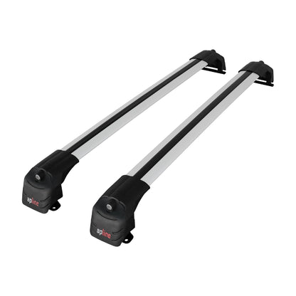 Compatibile con Honda CR-V 2 2002-2006 ACE-2 Barre portatutto per auto Portapacchi in alluminio grigio 2 barre