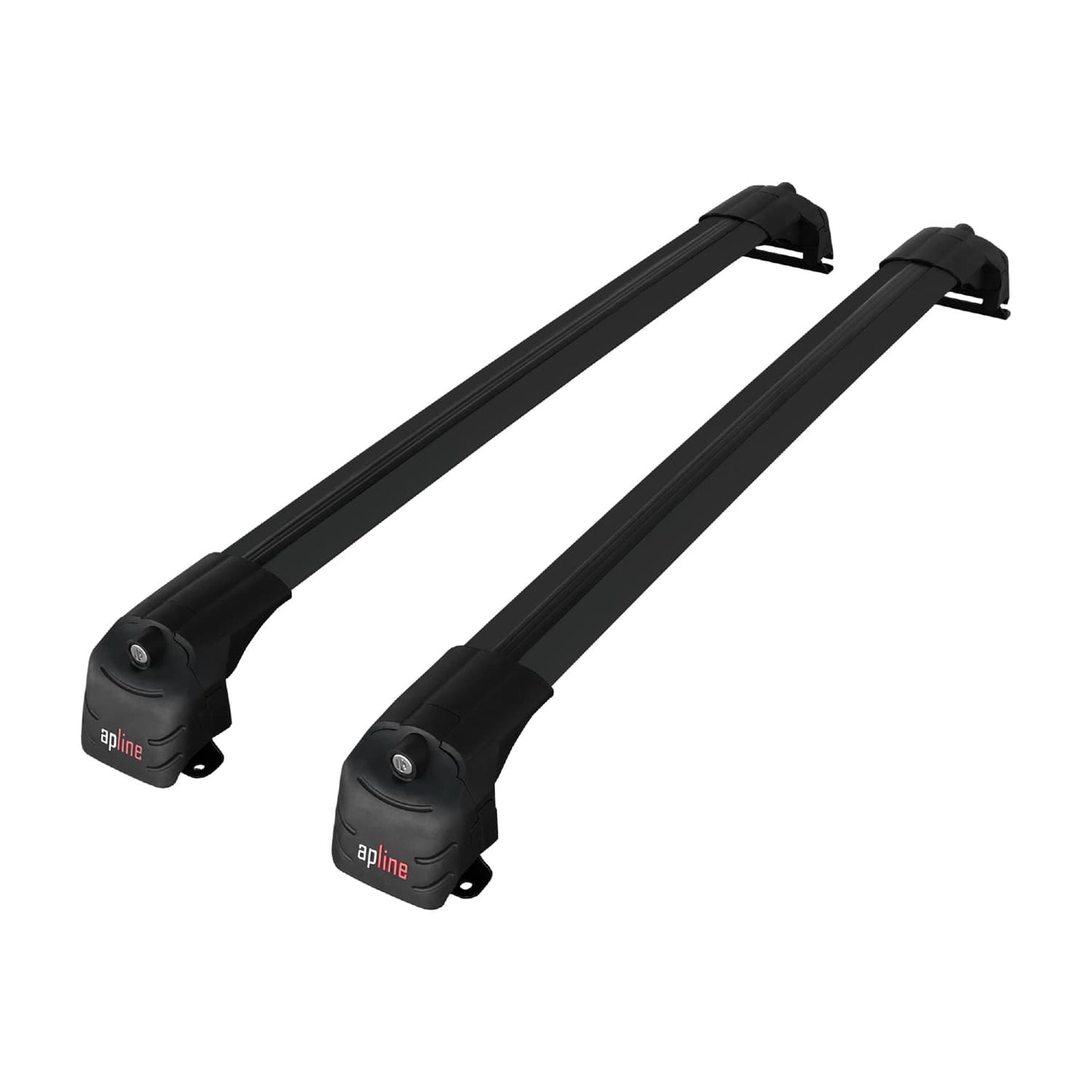 Compatibile con Honda CR-V 2 2002-2006 ACE-2 Barre portatutto per auto Portapacchi in alluminio nero 2 barre