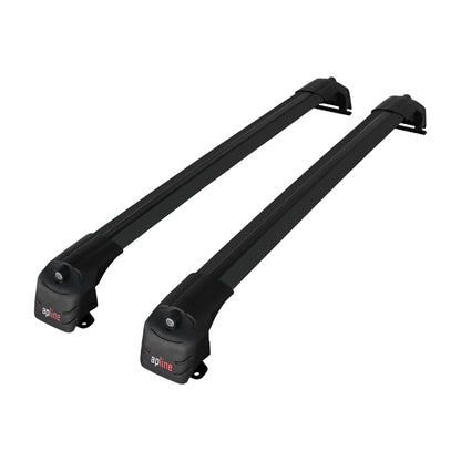 Compatibile con Honda CR-V 2 2002-2006 ACE-2 Barre portatutto per auto Portapacchi in alluminio nero 2 barre