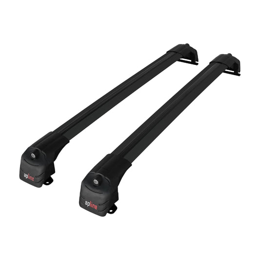 Compatibile con Honda CR-V 2 2002-2006 ACE-2 Barre portatutto per auto Portapacchi in alluminio nero 2 barre