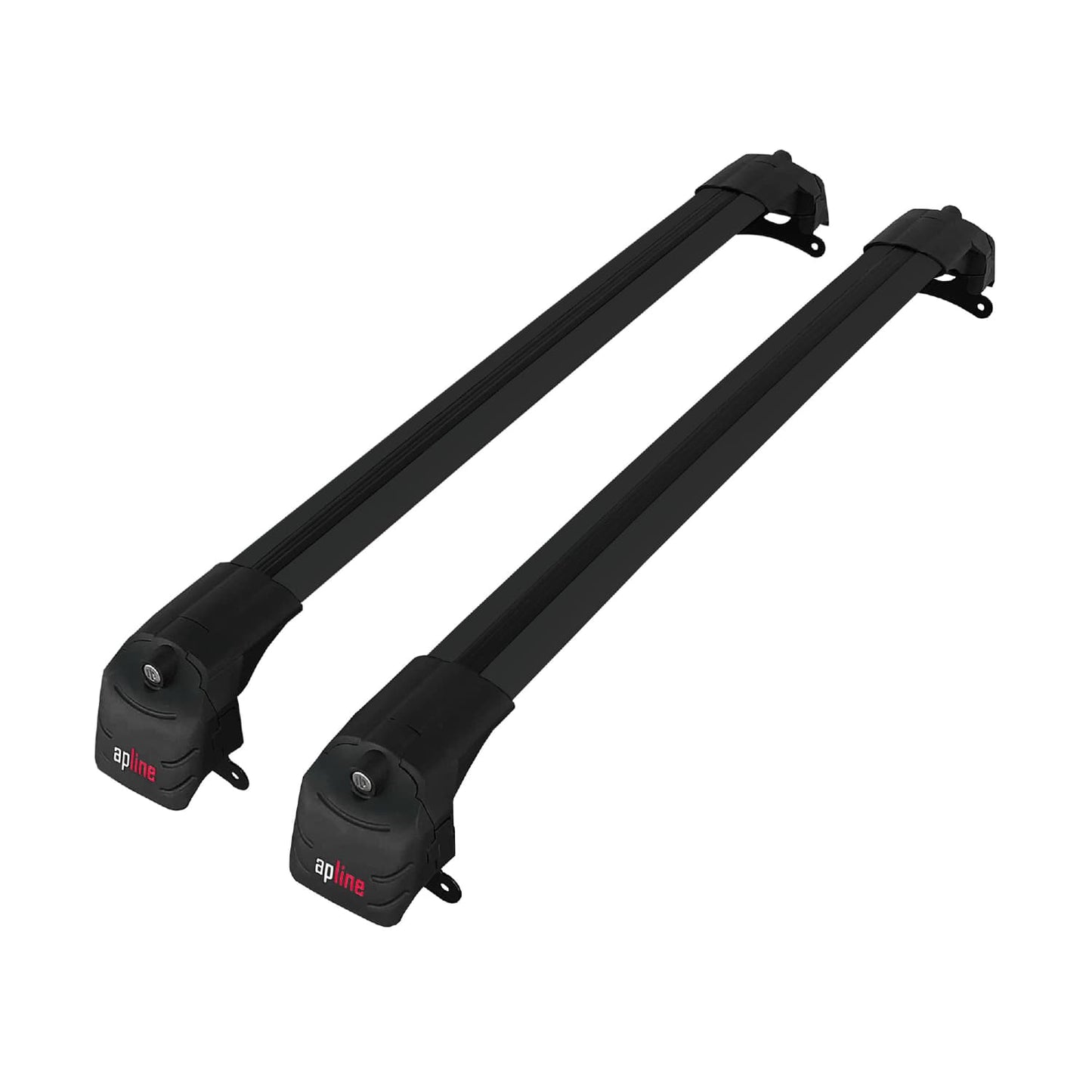 Compatibile con Jeep Compass 2017-2025 ACE-2 Barre Tetto Portapacchi Auto Barre Portatutto Nero Alluminio 2 Barre