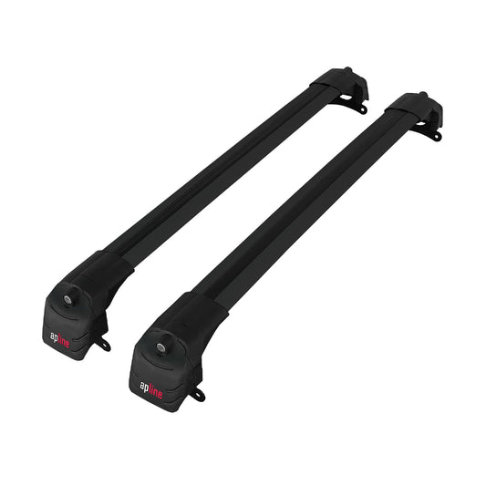 Compatibile con Jeep Compass 2017-2025 ACE-2 Barre Tetto Portapacchi Auto Barre Portatutto Nero Alluminio 2 Barre
