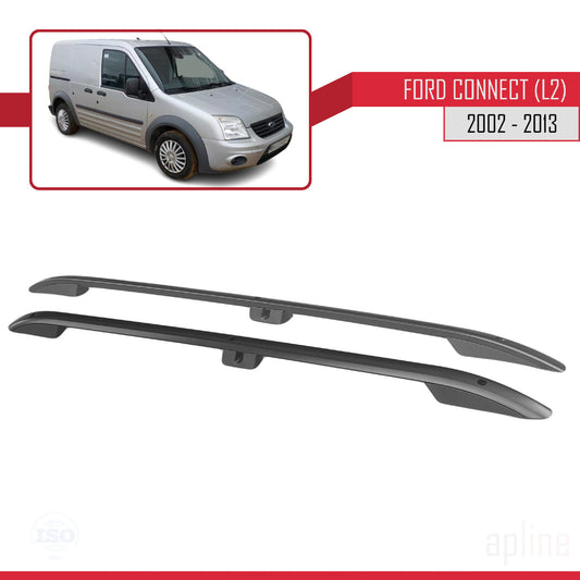Compatibile con Ford Transit/Tourneo Connect 2002-2013 (passo lungo L2/H1) Barre portatutto nere