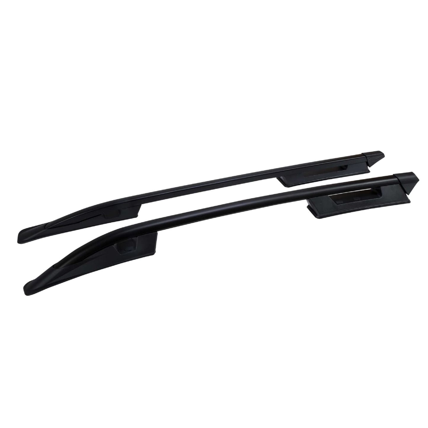 Compatible avec Volkswagen Amarok (2F) 2010-2020 (Empattement Court L1/H1) Rails de Toit Porte-bagages sur le Toit Noir