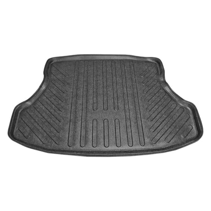 Compatible with Honda Civic 9 (FB) Sedan 2012-2015 Flexible Trunk Mats Cargo Liner Black