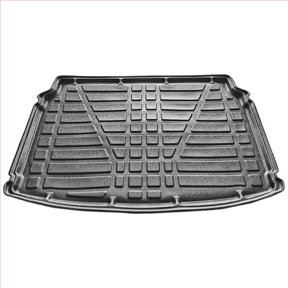 Compatible with Hyundai Bayon (BC3) 2021-2025 Flexible Trunk Mats Cargo Liner Black