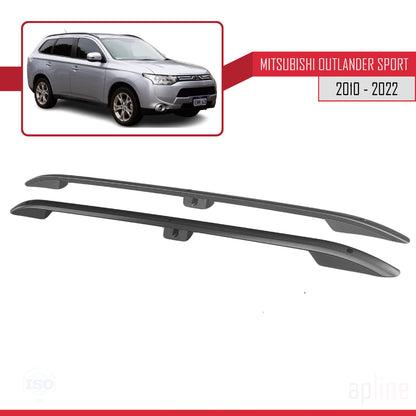 Compatible avec Mitsubishi Outlander Sport (GA) 2010-2022 (Empattement Court L1/H1) Rails de Toit Porte-bagages sur le Toit Noir