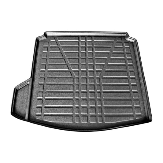 Compatibile con Renault Megane 4 (BFB) Berlina 2016-2024 Flessibile Vasca Baule Piano di Carico Tappetino Bagagliaio Nero