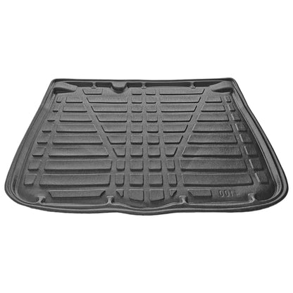 Compatible avec Seat Leon 2 (1P) 2006-2012 Flexible Tapis de Coffre Plancher de Chargement Noir