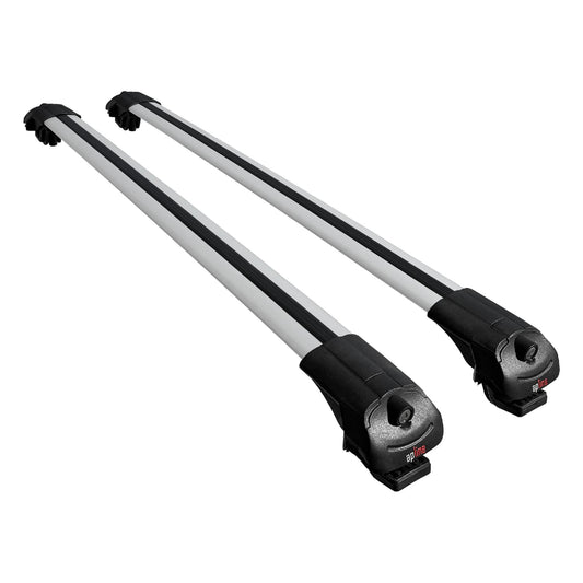 Compatible with Mercedes EQT / Citan W420 2022-2025 ACE-1 Car Roof Rack Cross Bar Grey Aluminium 2 Bars
