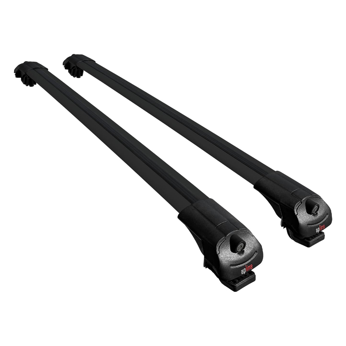 Compatible with Kia Borrego (HM) 2008-2019 ACE-1 Car Roof Rack Cross Bar Black Aluminium 2 Bars