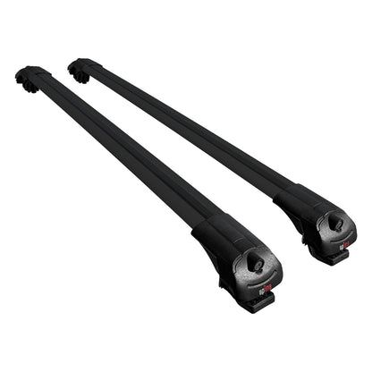 Compatible with Kia Borrego (HM) 2008-2019 ACE-1 Car Roof Rack Cross Bar Black Aluminium 2 Bars