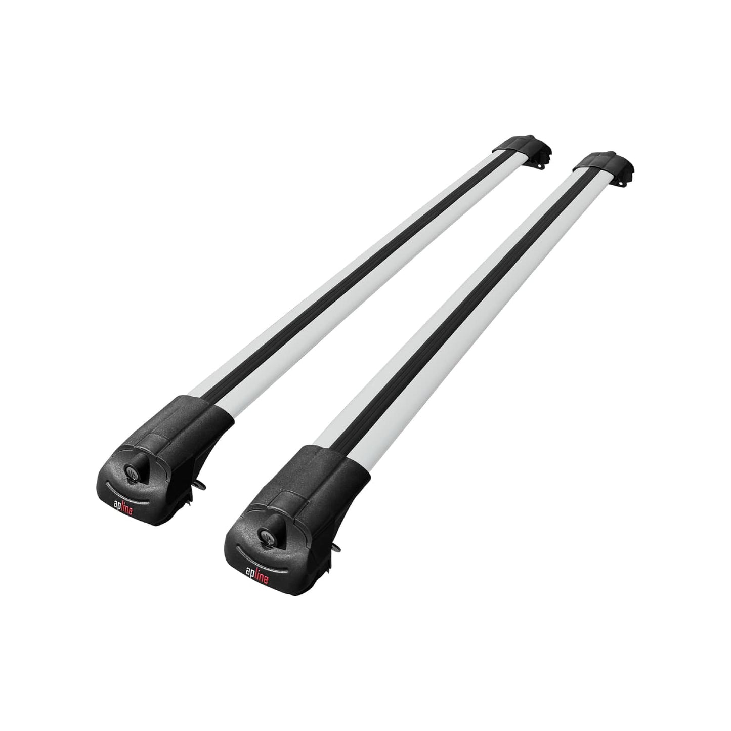 Compatible avec Skoda Yeti 2009-2017  ACE-1 Barres de Toit Railing Porte-Bagages de Voiture Gris Aluminium 2 Barres