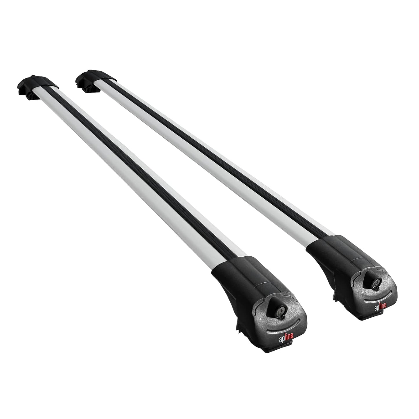 Compatible avec Mercedes Viano 3 (W447) 2014-2025 ACE-1 Barres de Toit Railing Porte-Bagages de Voiture Gris Aluminium 2 Barres