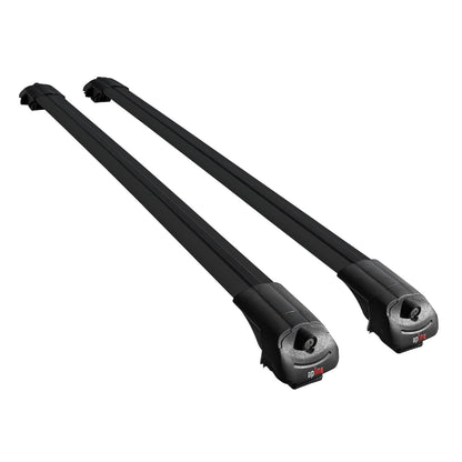 Compatible avec Ford Ranger (P703) 2022-2024 ACE-1 Barres de Toit Railing Porte-Bagages de Voiture Noir Aluminium 2 Barres