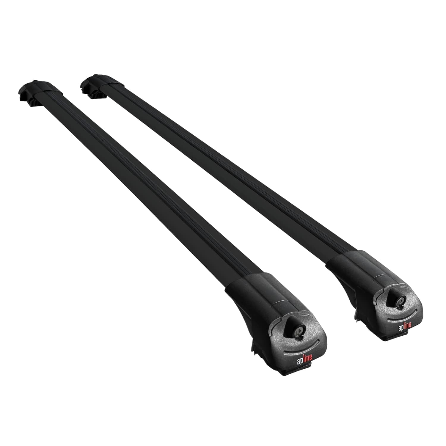 Compatible avec VW Passat B5 Variant 1996-2005 ACE-1 Barres de Toit Railing Porte-Bagages de Voiture Noir Aluminium 2 Barres