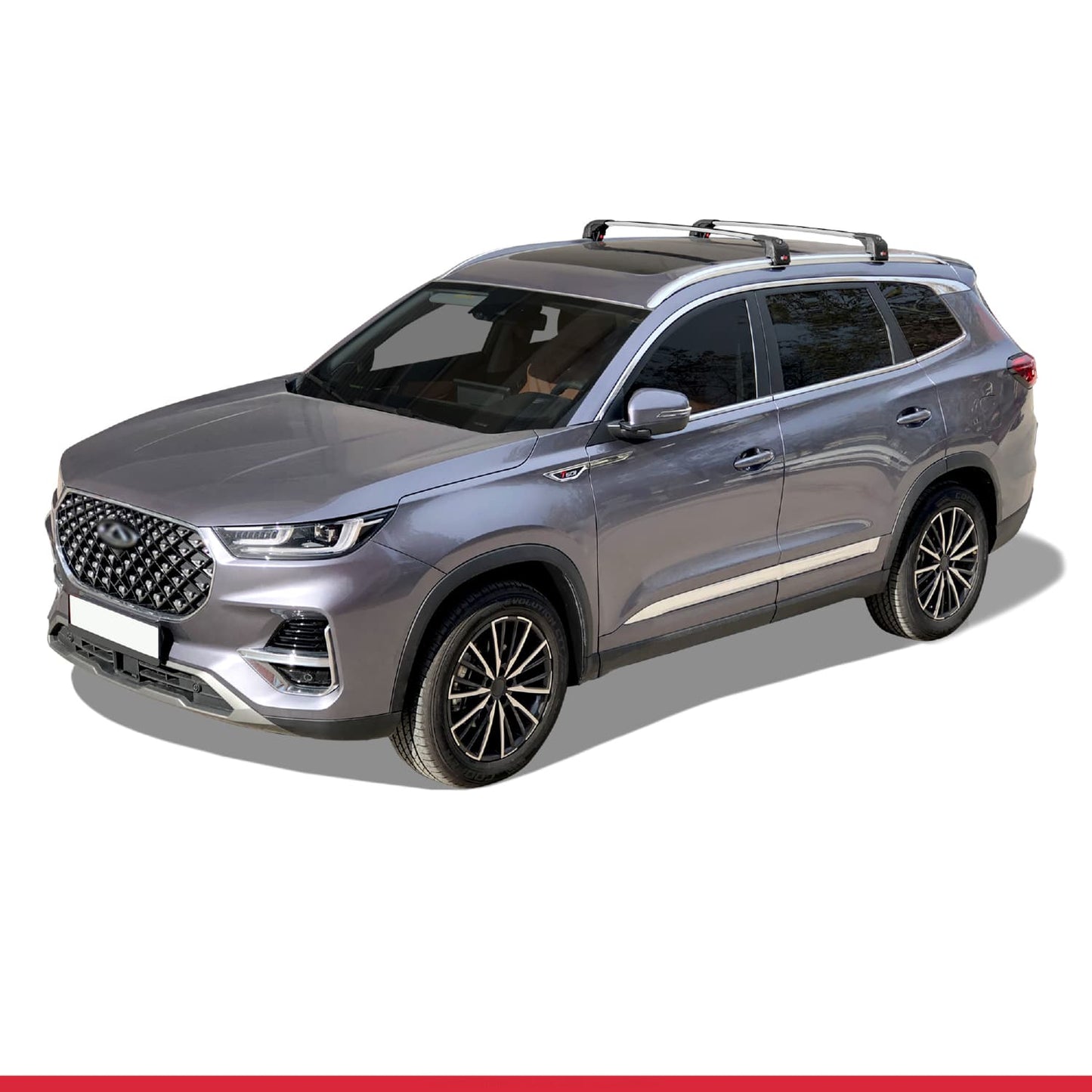 Compatibile con Chery Tiggo 8 Pro 2020-2024 ACE-2 Barre Tetto Portapacchi Auto Barre Portatutto Grigo Alluminio 2 Barre