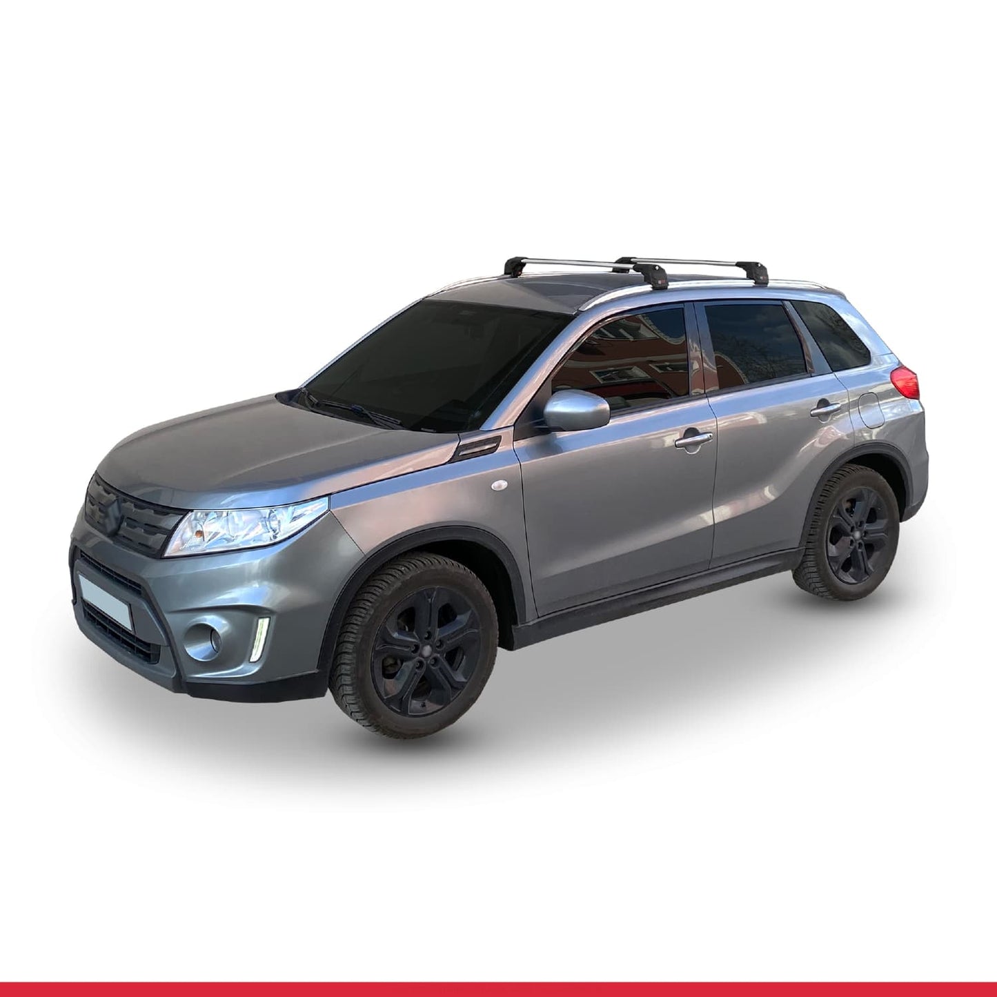 Compatibile con Suzuki Vitara/Escudo (LY) 2015-2025 ACE-2 Barre Tetto Portapacchi Auto Barre Portatutto Grigo Alluminio 2 Barre