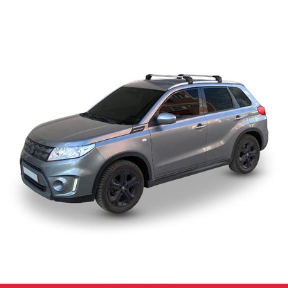 Compatibile con Suzuki Vitara/Escudo (LY) 2015-2025 ACE-2 Barre Tetto Portapacchi Auto Barre Portatutto Grigo Alluminio 2 Barre