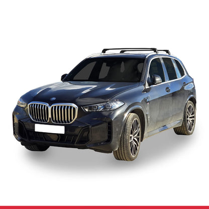 Compatibile con BMW X5 (G05) 2019-2025 ACE-2 Barre Tetto Portapacchi Auto Barre Portatutto Nero Alluminio 2 Barre