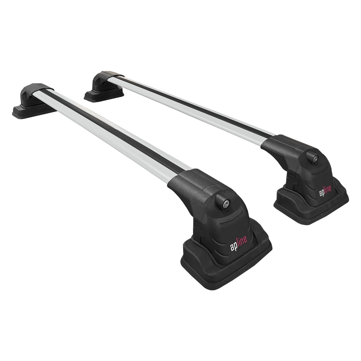 Compatible avec Fiat Doblo 2023-2026 ACE-3 Barres de Toit Railing Porte-Bagages de Voiture Gris Aluminium 2 Barres