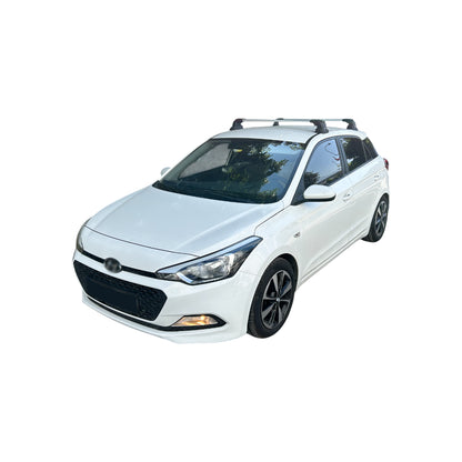 Compatibile con Hyundai i20 (GB) 2014-2019 ACE-3 Barre portatutto per auto in alluminio grigio 2 barre