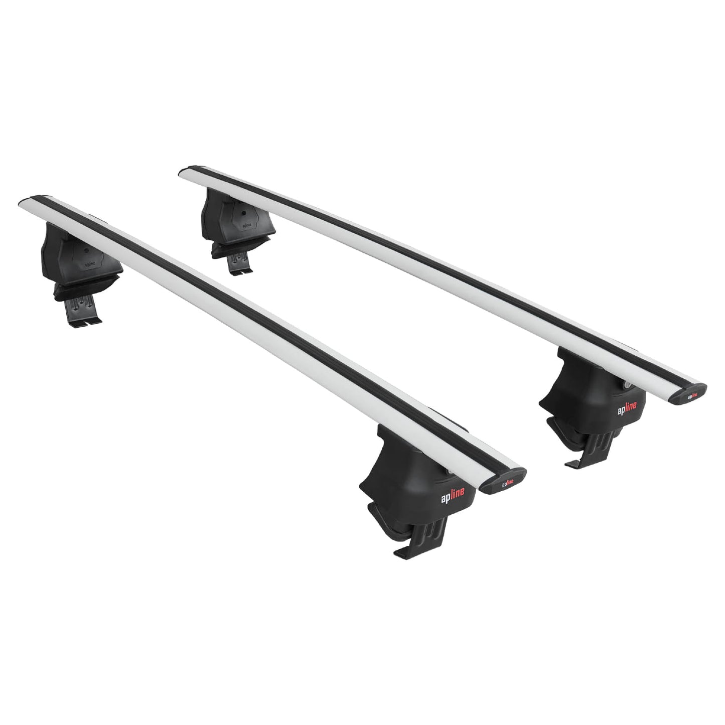 Compatibile con Tata Indica (V1/V2) 1998-2008 ACE-4 Barre Tetto Portapacchi Auto Barre Portatutto Grigo Alluminio 2 Barre