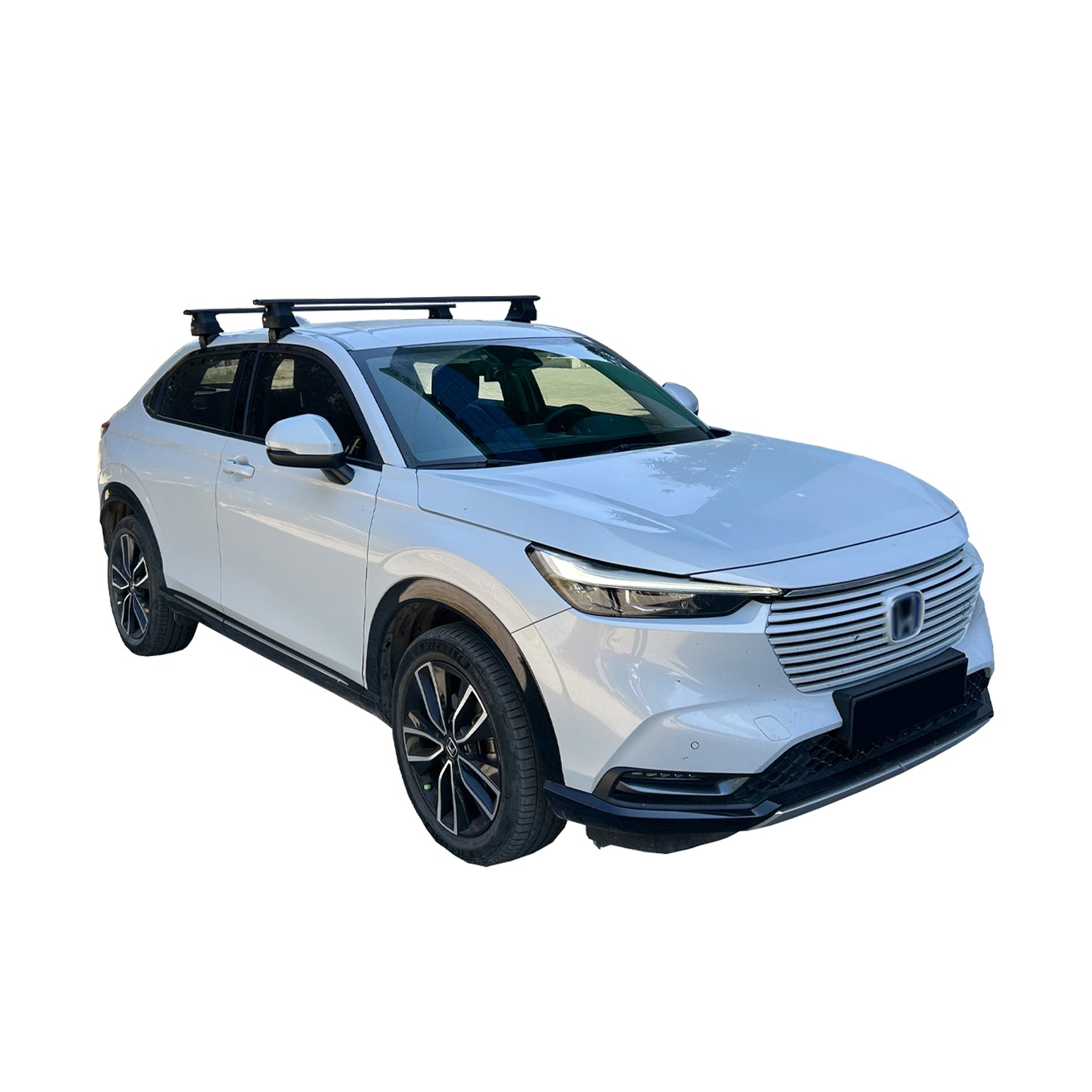 Compatibile con Honda HR-V 3 2022-2025 ACE-4 Barre portatutto per auto Portapacchi in alluminio nero 2 barre