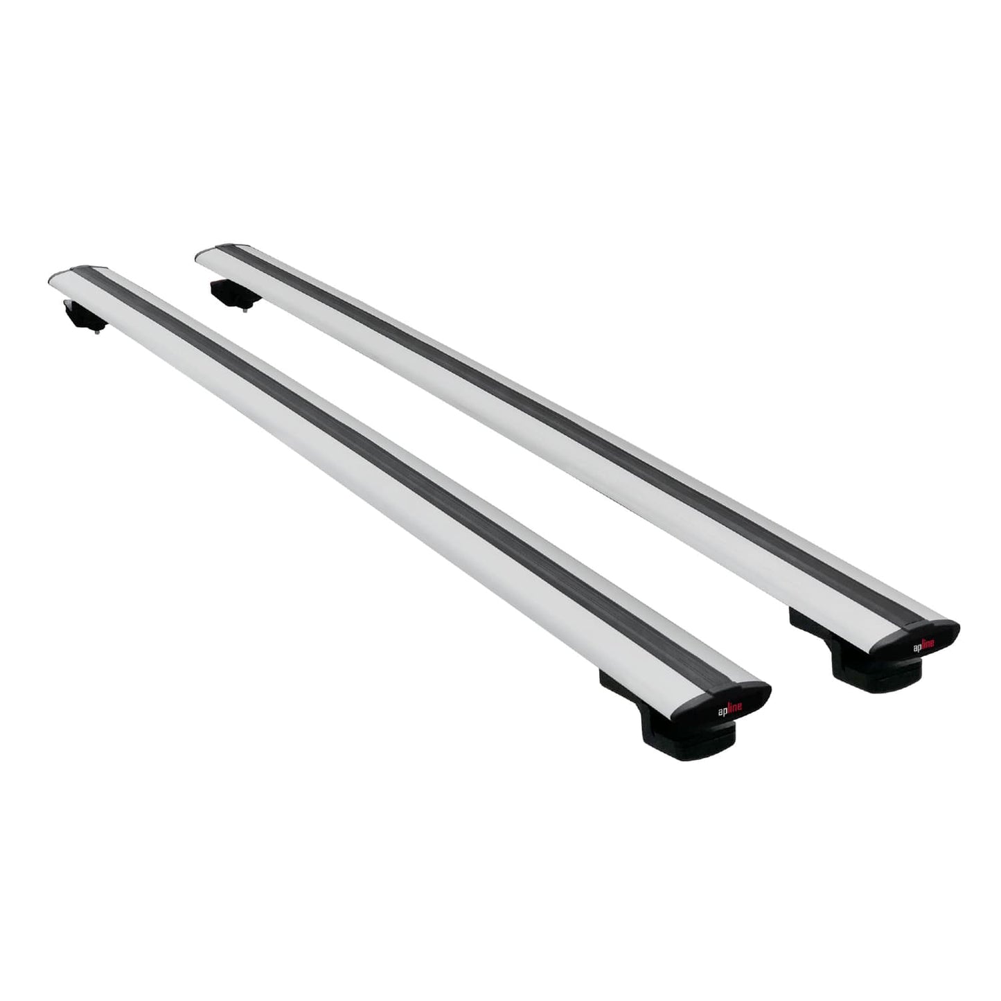 Compatible avec Kia Sorento (BL) 2002-2009 BASIC Model Barres de Toit Railing Porte-Bagages de Voiture Gris Aluminium 2 Barres