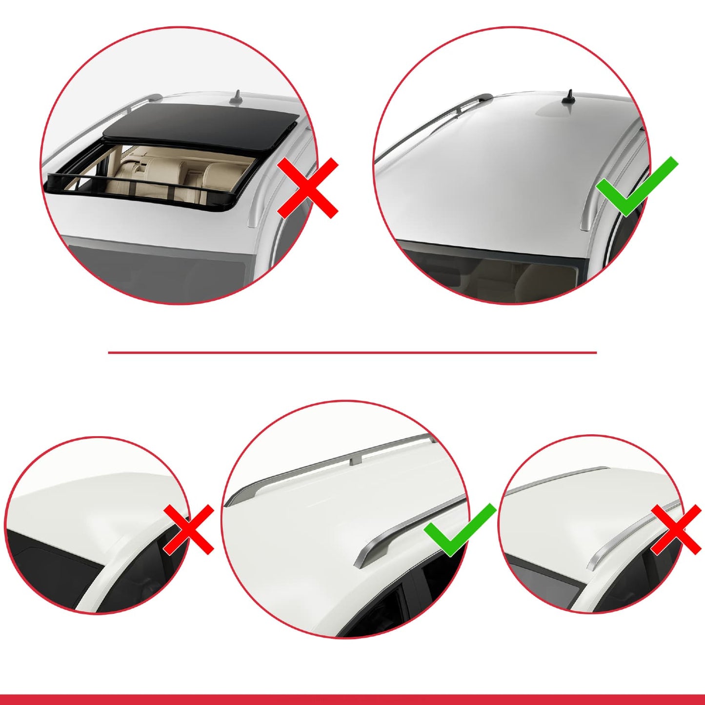 Compatibile con Mitsubishi Pajero (V60) 5 Kapı 1999-2006 FLY Model Barre Tetto Portapacchi Auto Barre Portatutto Grigo Alluminio 3 Barre