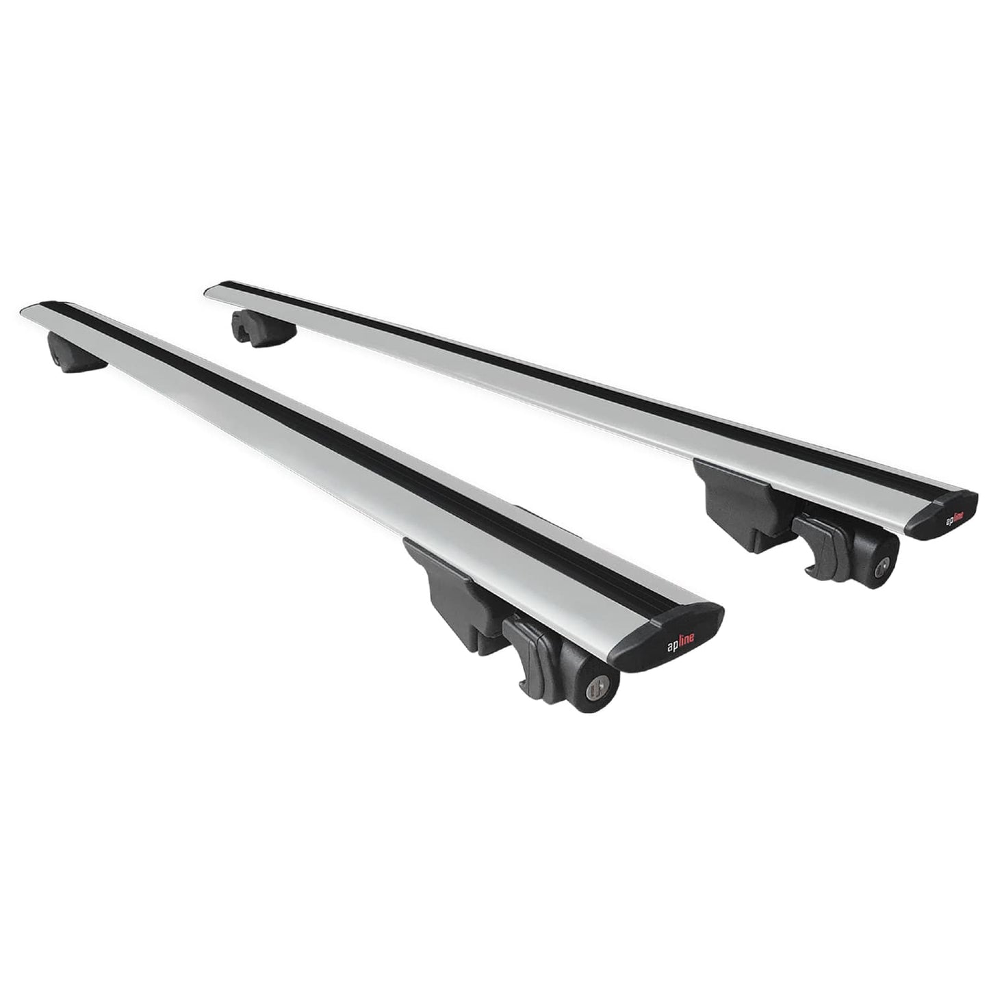 Compatible avec Kia EV5 2024-2025 HOOK Model Barres de Toit Railing Porte-Bagages de Voiture Gris Aluminium 2 Barres