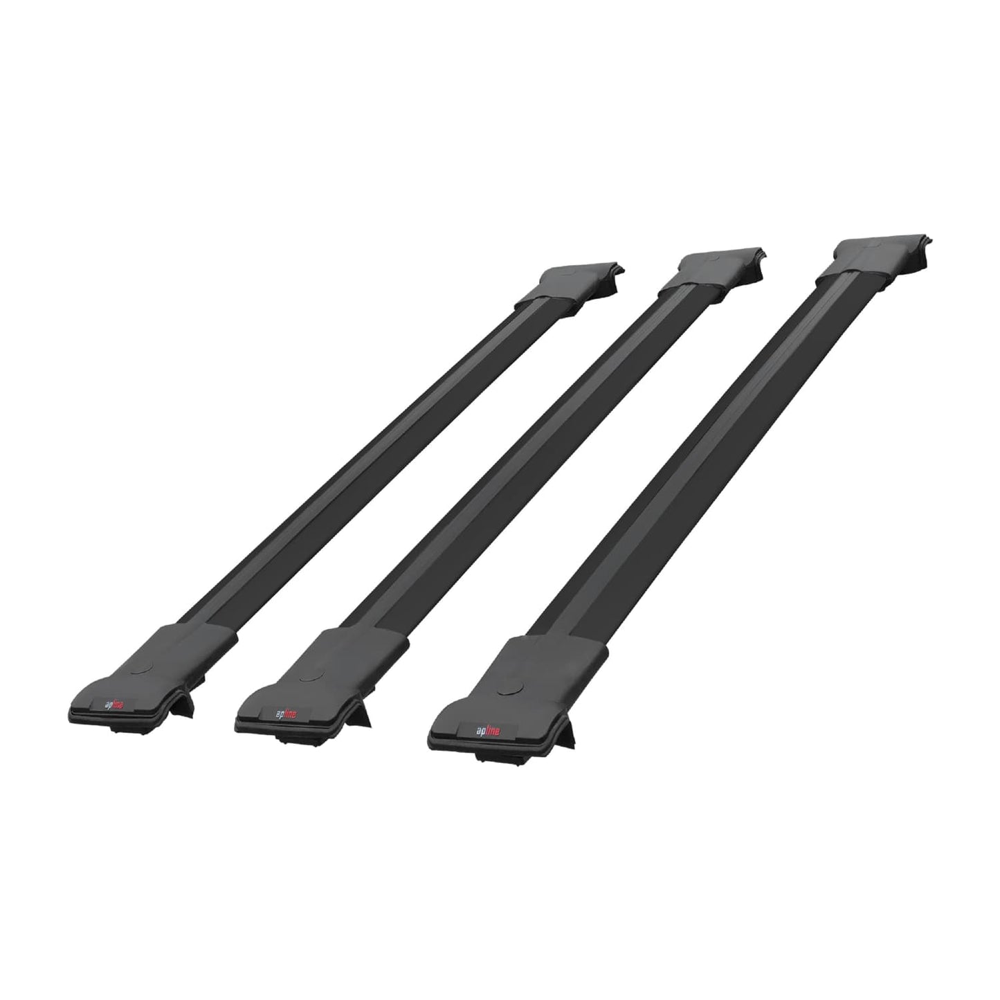 Compatibile con Lada Kalina 2 SW 2013-2018 FLY Model Barre Tetto Portapacchi Auto Barre Portatutto Nero Alluminio 3 Barre